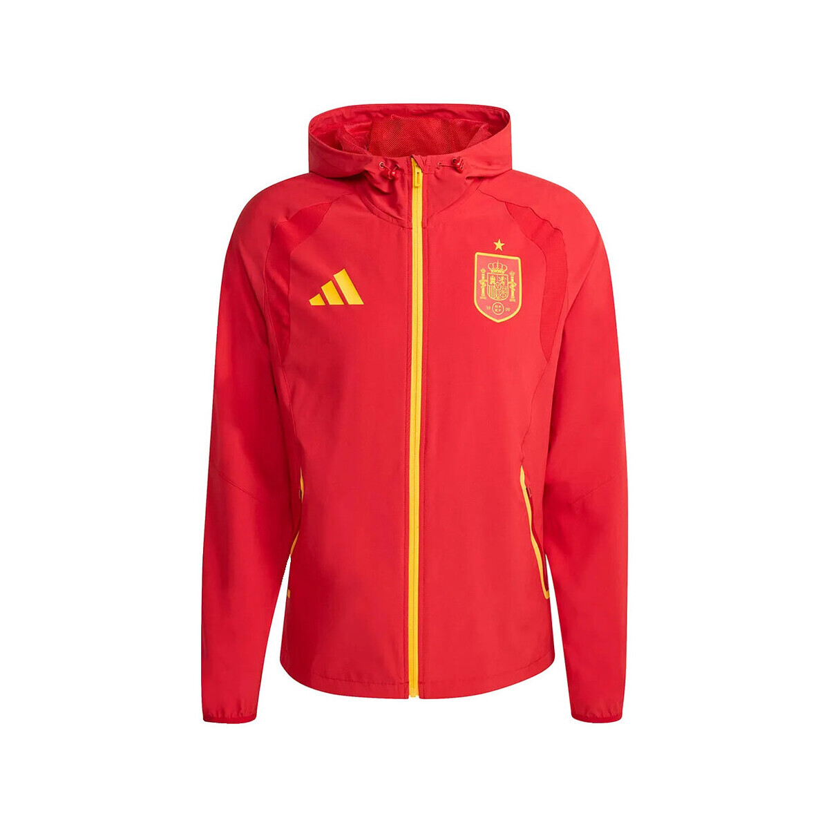 adidas  Veste  Spain Tiro Travel coupe-vent rouge  Červená
