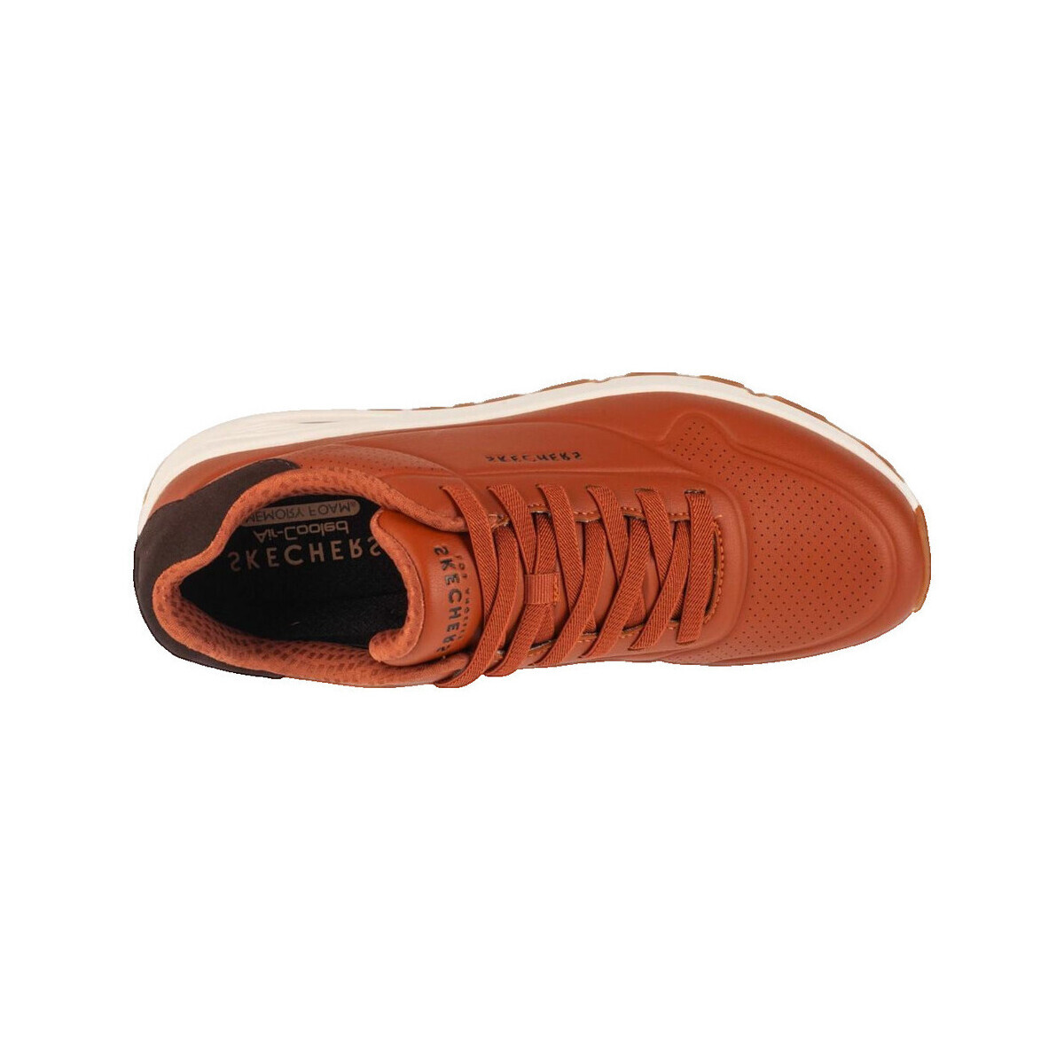 Skechers  Baskets  Uno - Tailored Air 183007-COG cuir  Hnědá