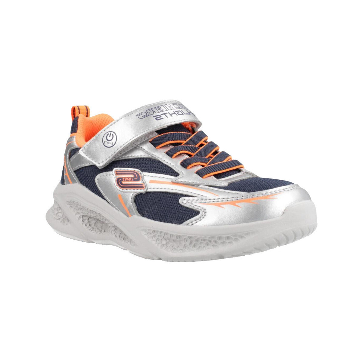 Skechers  Baskets  Chaussures Basses Enfant avec Velcro  Šedá