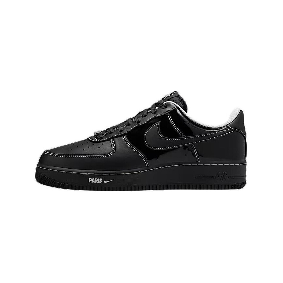 Nike  Baskets  Air Force 1 '07 cuir verni noir  Černá