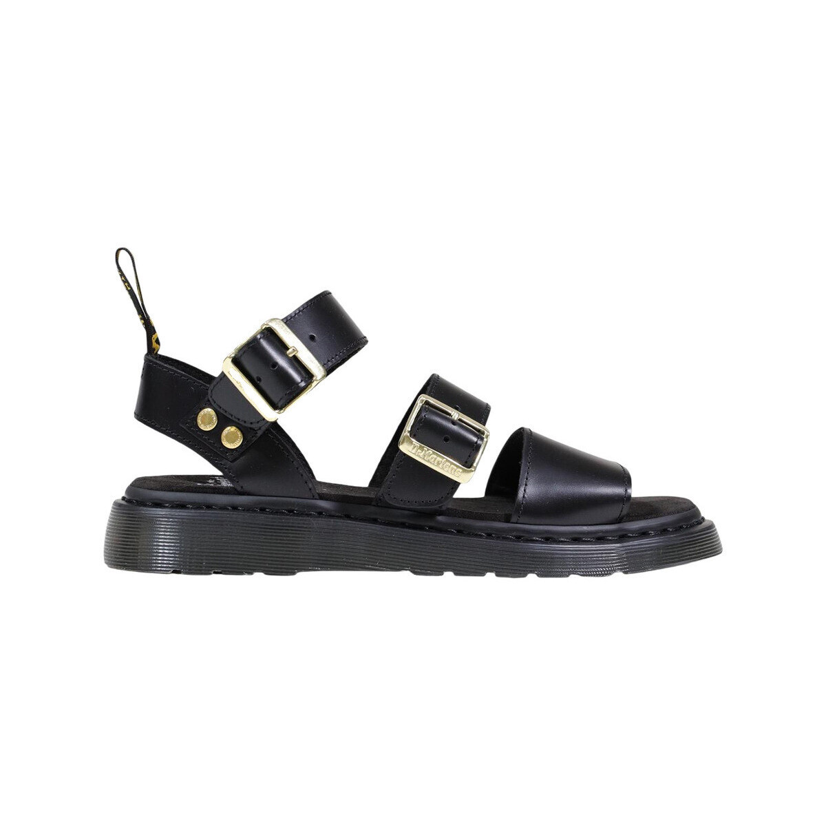 Dr. Martens  Sandales  gryphon atlas cuir  Černá