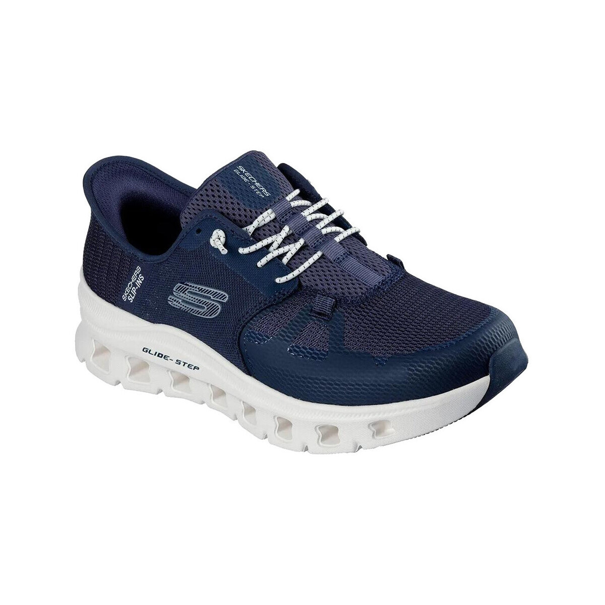 Skechers  Baskets  Glide Step Pro mousse à mémoire  Tmavě modrá