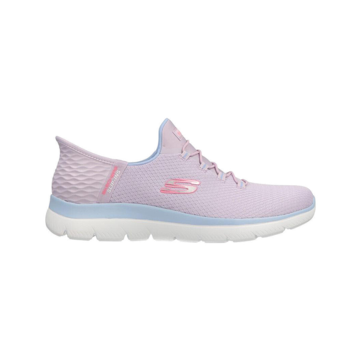 Skechers  Baskets  Jade synthétique  Fialová