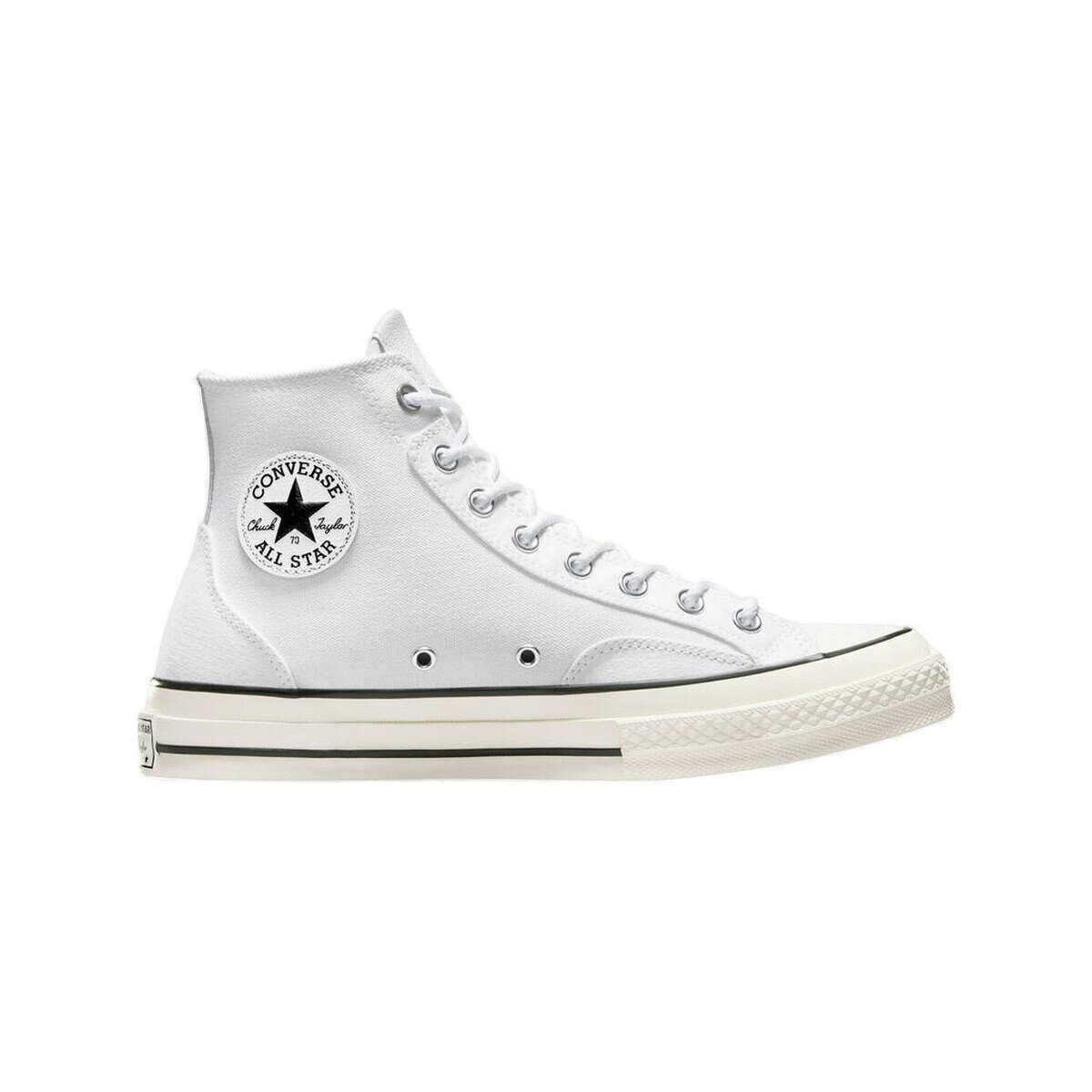 Converse  Baskets  Chuck 70 Hi textile blanc  Bílá