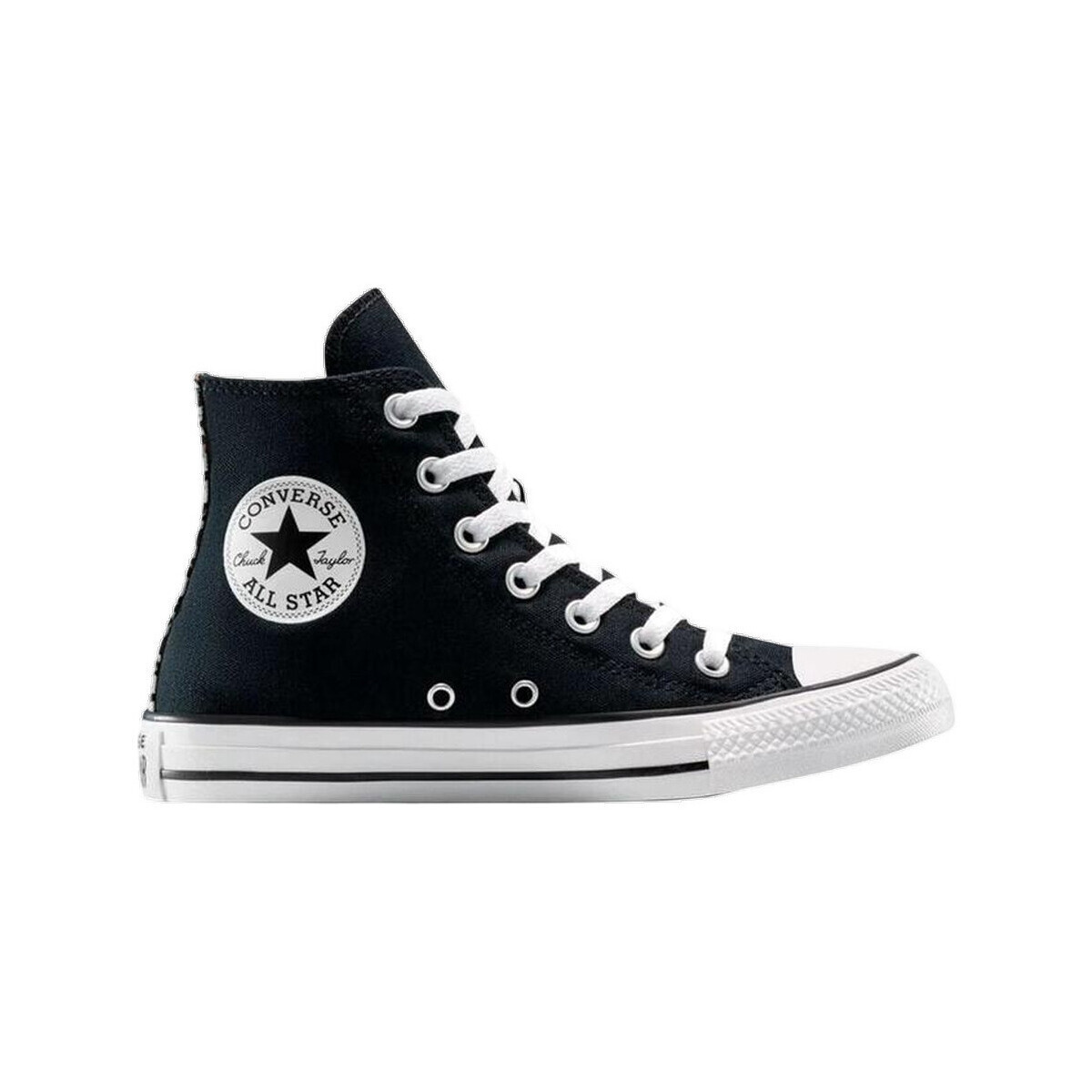 Converse  Baskets  Chuck Taylor All Star Hi synthétique  Černá