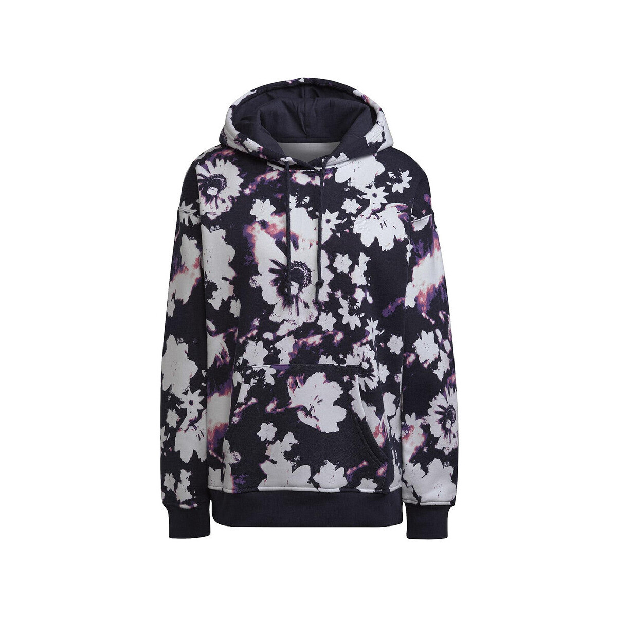 adidas  Sweat à capuche  Originals imprimé floral  ruznobarevne