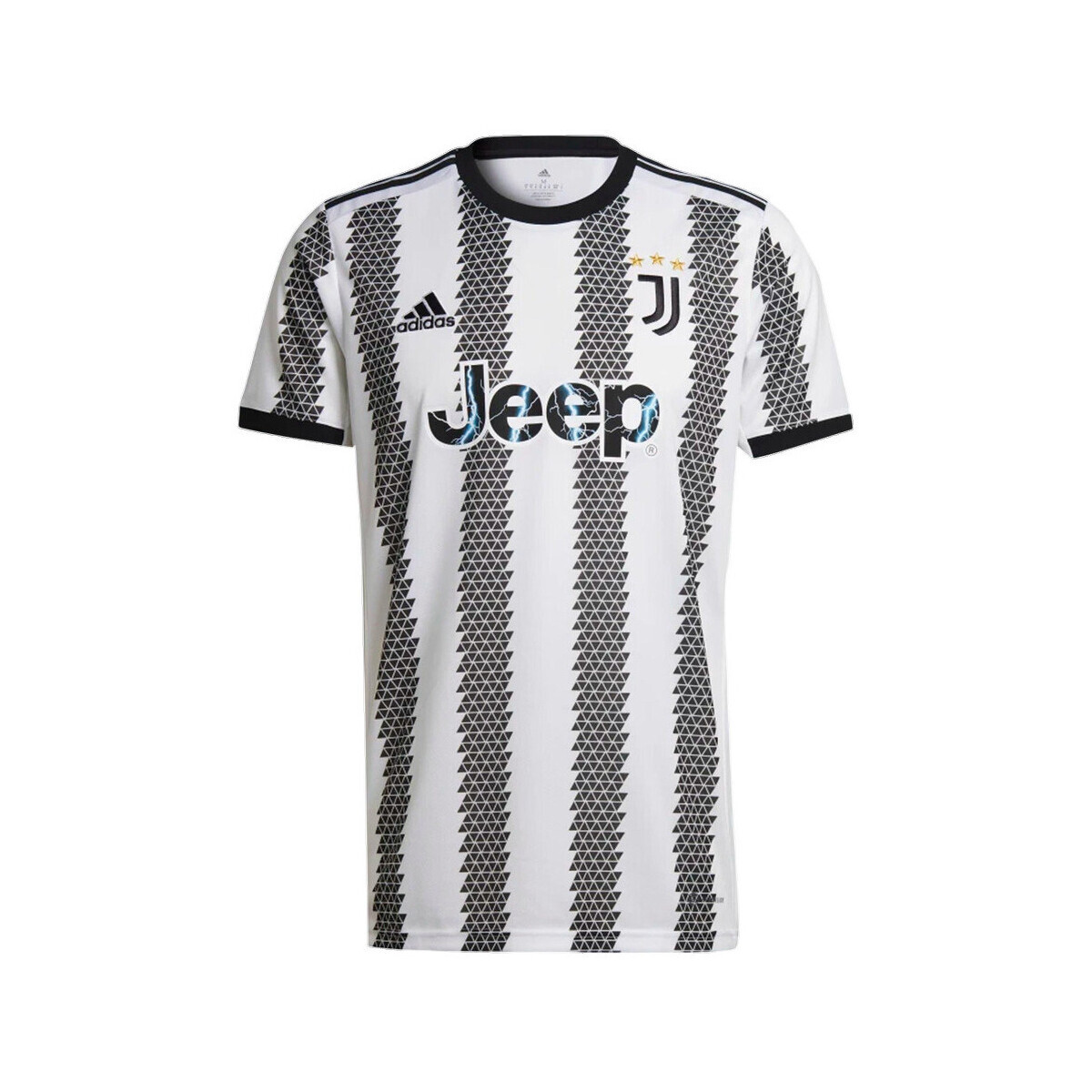 adidas  T-shirt  Juventus 22/23 Home 100% polyester recyclé  Černá