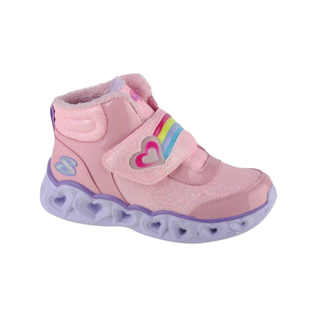 Skechers  Bottines  Heart Lights - Brilliant Rainbow synthétique  Růžová