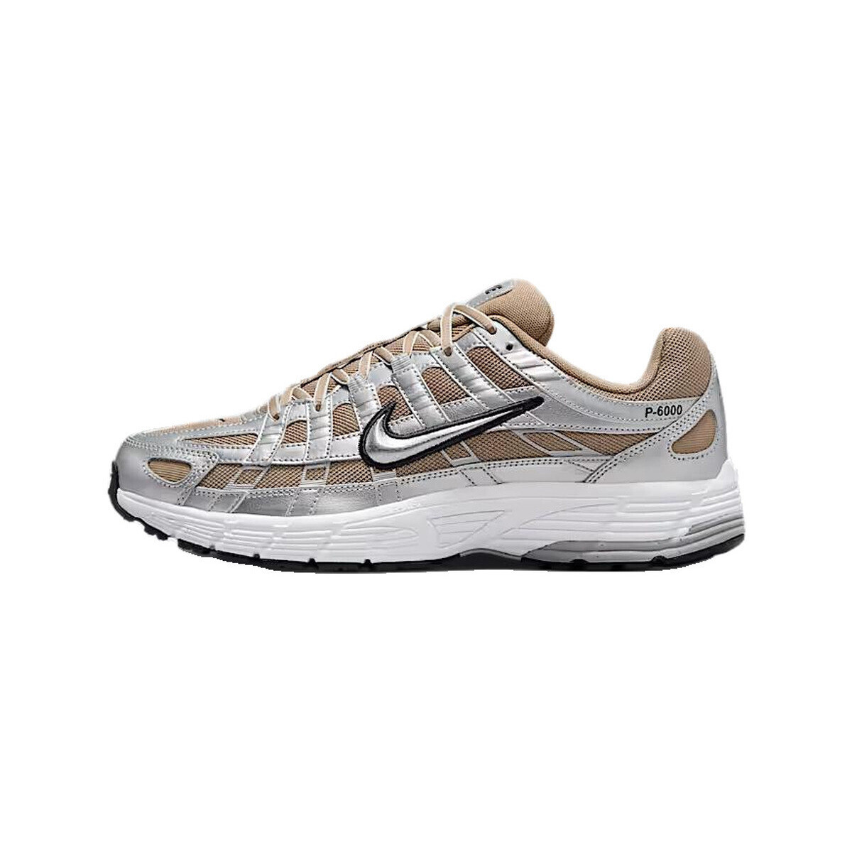 Nike  Baskets  P-6000 kaki/argent  Khaki
