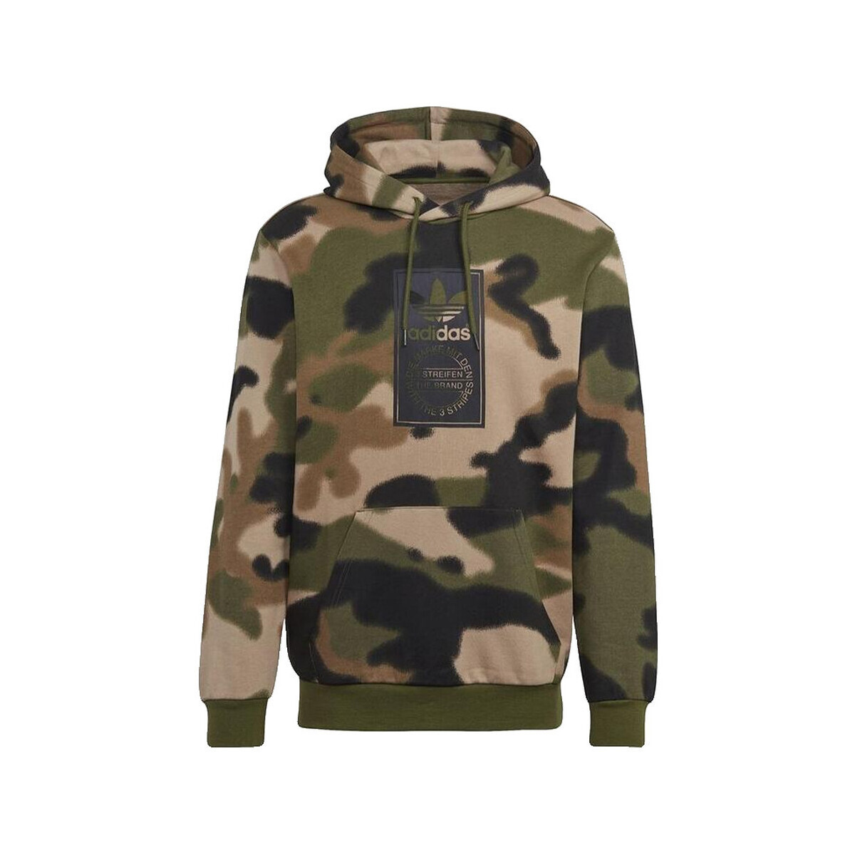 adidas  Vêtement  Camo Allover Print 100% coton  Khaki