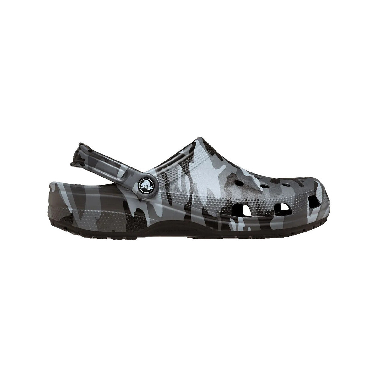 Crocs  Sabots  Classic Camouflage gris léger et facile à nettoyer  Šedá