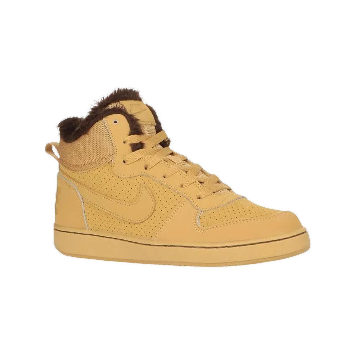 Nike  Baskets  Court Borough Mid Winter camel et marron  Béžová