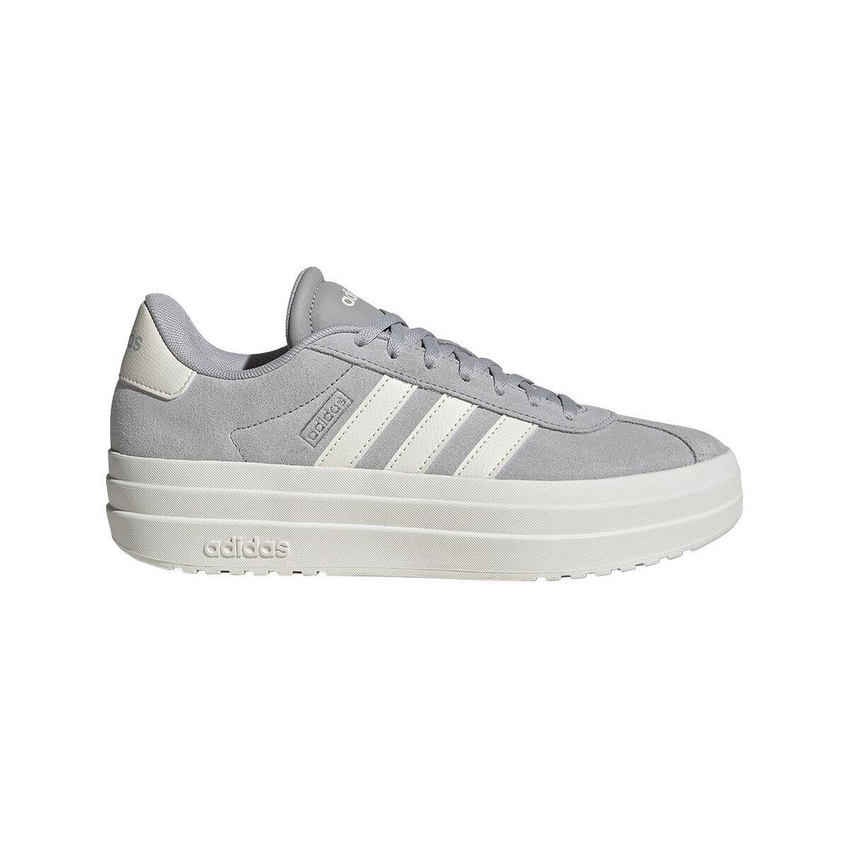 adidas  Baskets  VL Court Bold cuir  Šedá