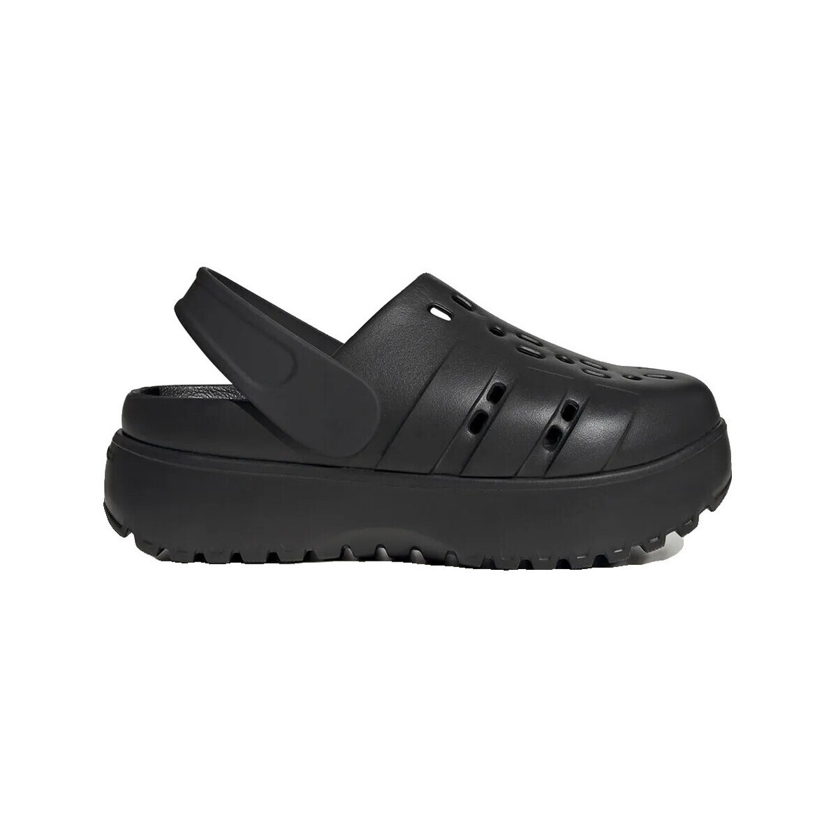 adidas  Sandales  Adilette Platform plateforme synthétique  Černá