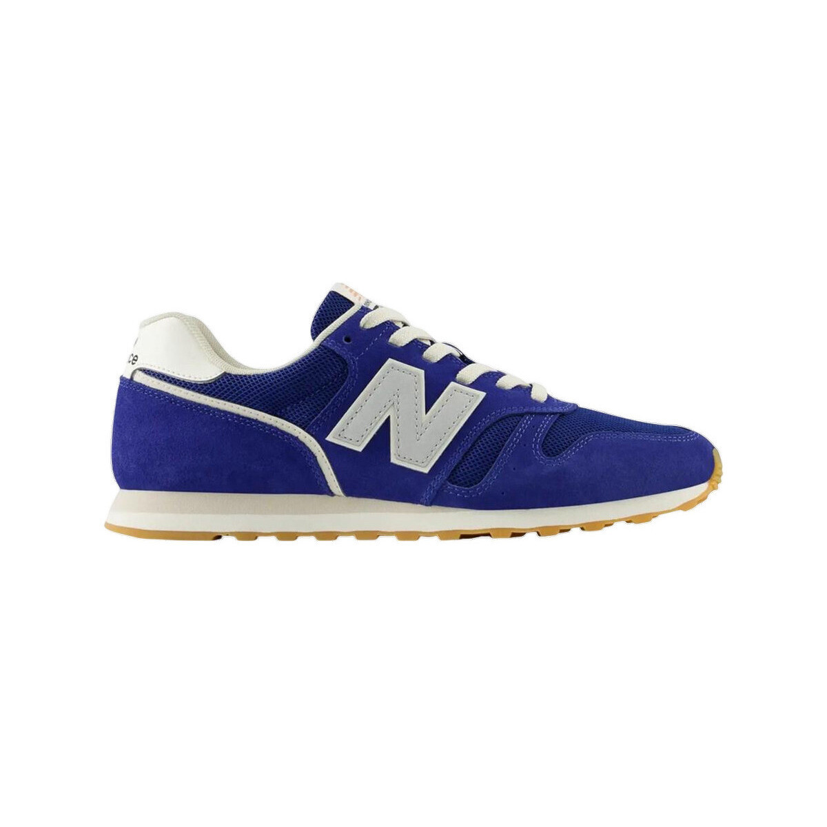 New Balance  Baskets  ML373 cuir  Modrá