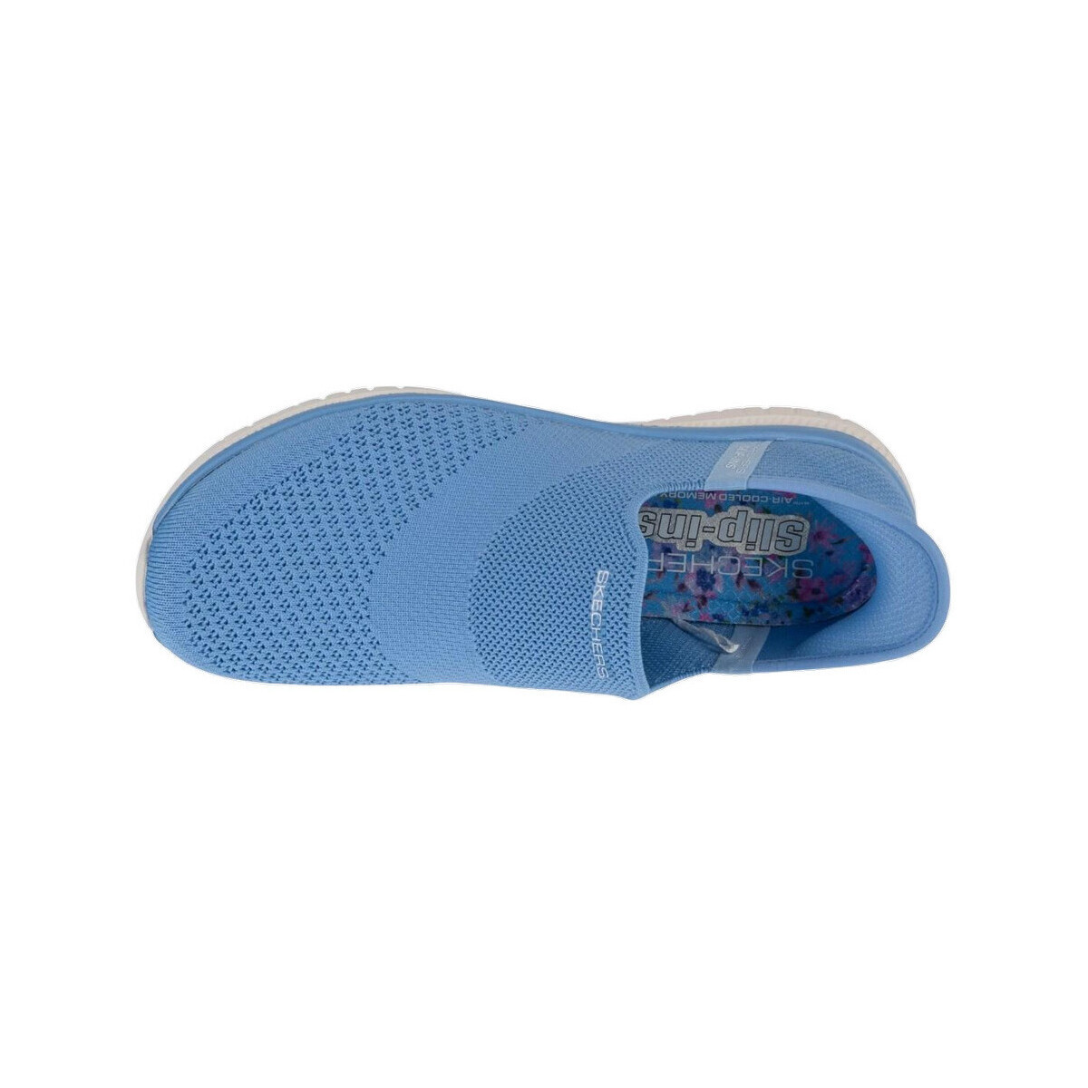 Skechers  Baskets  Slip-ins: Virtue - Sleek tissu  Modrá