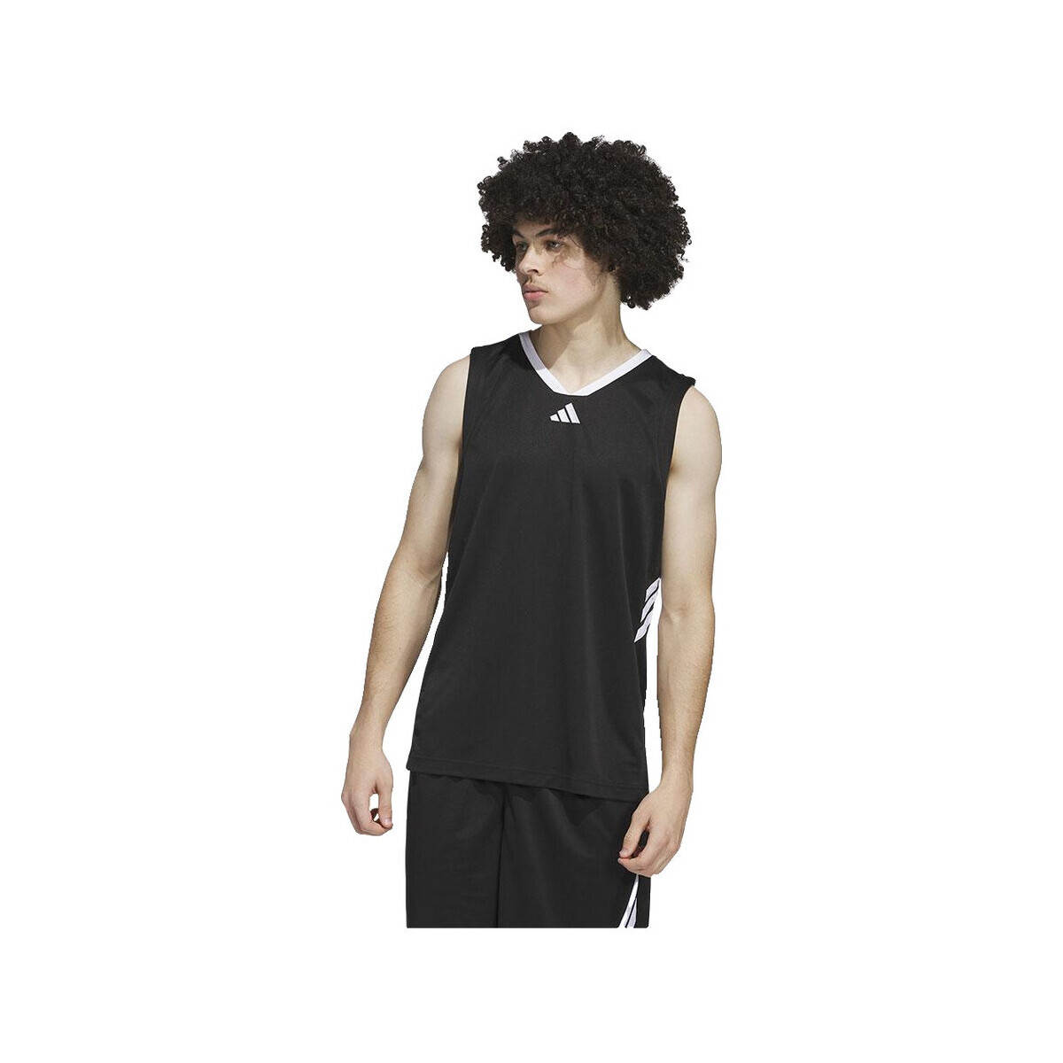 adidas  Débardeur  Basketball Legends 100% polyester recyclé  Černá