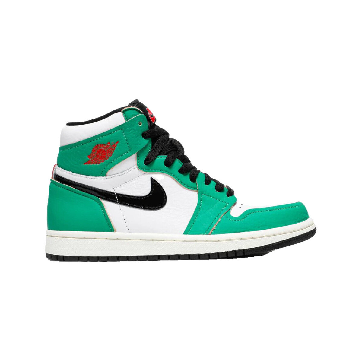 Nike  Baskets  air jordan 1 retro high lucky green cuir  Zelená