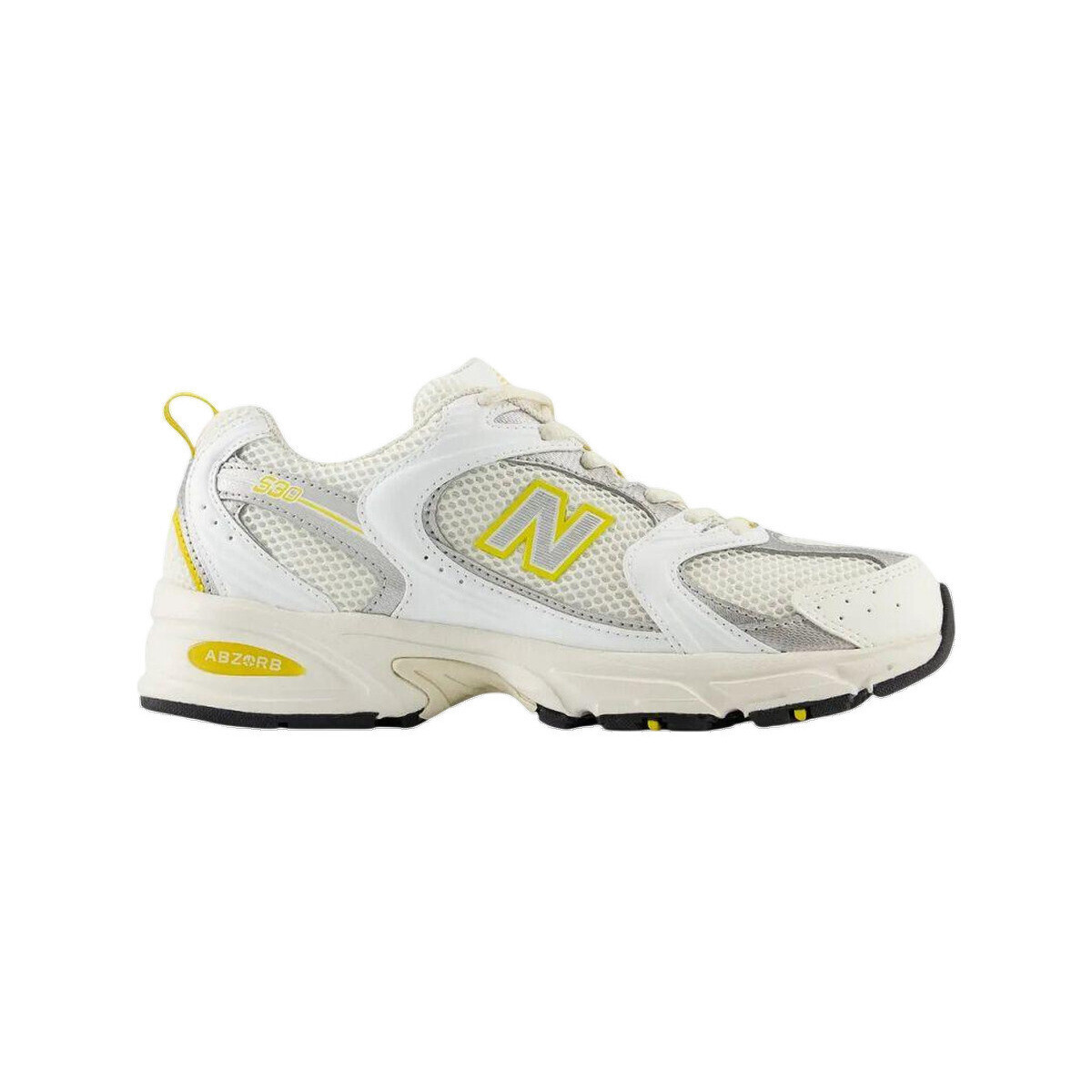 New Balance  Chaussures de running  530 nylon et cuir synthétique  Bílá