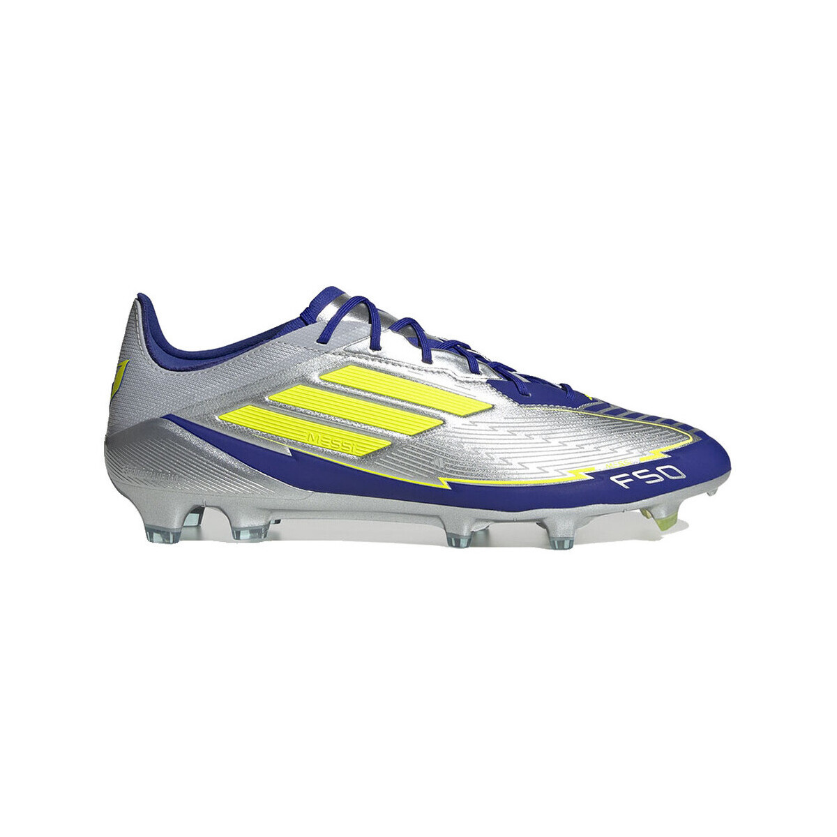 adidas  Bottines  F50 Elite Messi en HybridTouch  Stříbrná