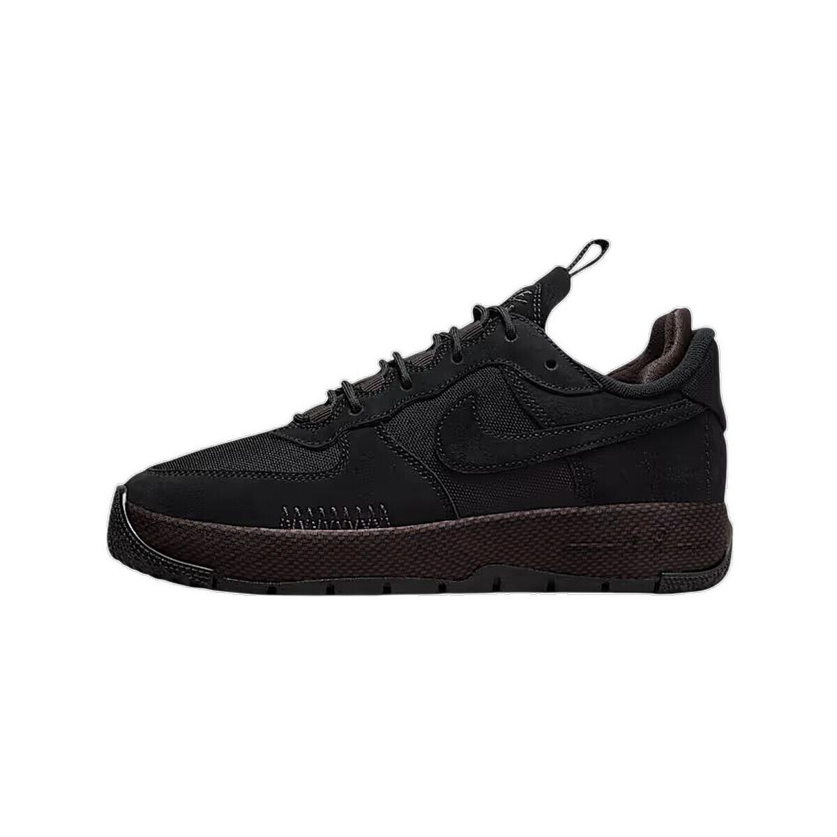 Nike  Baskets  Air Force 1 Wild cuir  Černá