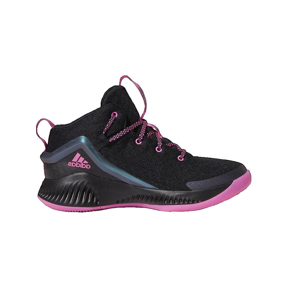 adidas  Baskets  Lockdown J maille respirante  Černá