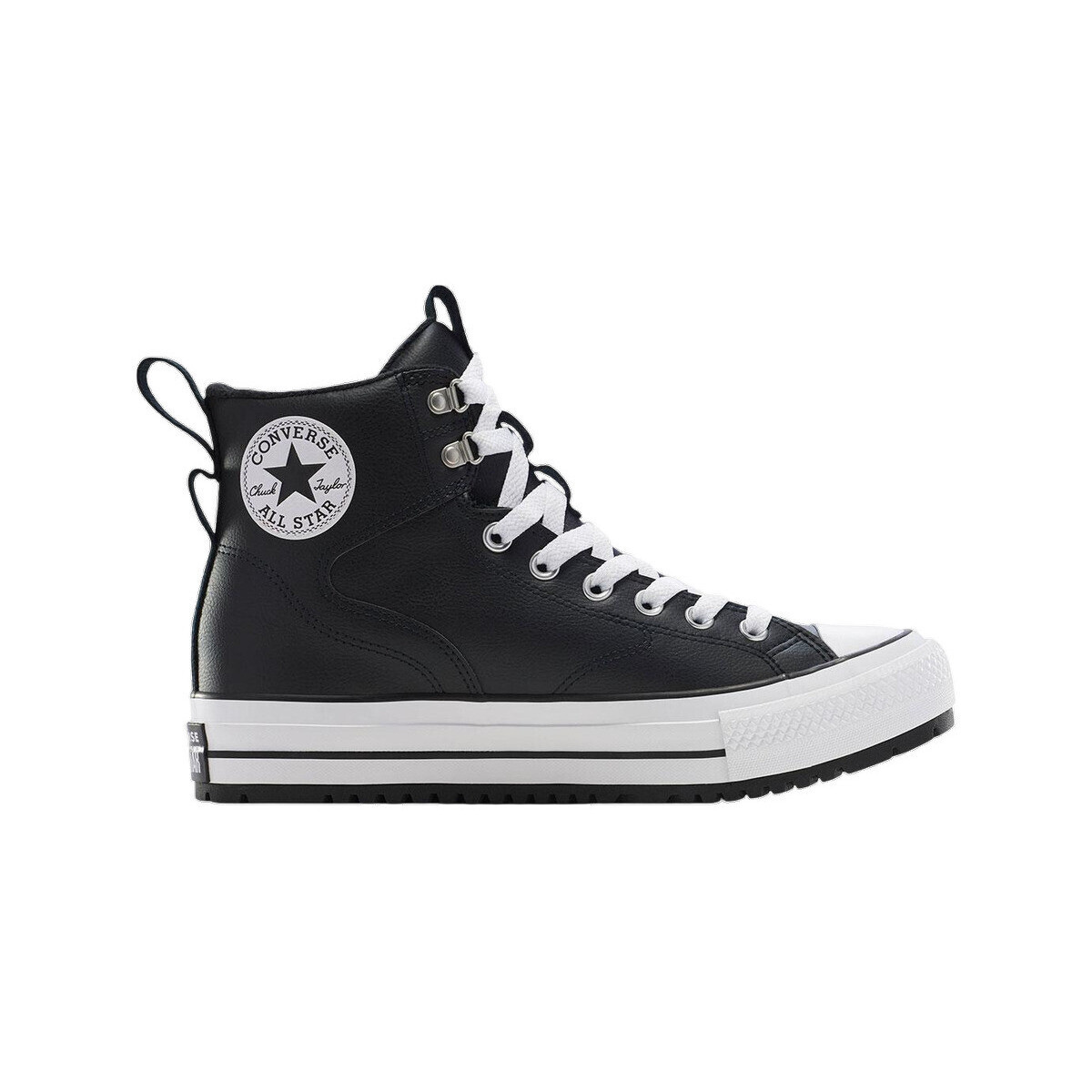 Converse  Baskets  Chuck 70 De Luxe Heel Hi cuir  Černá