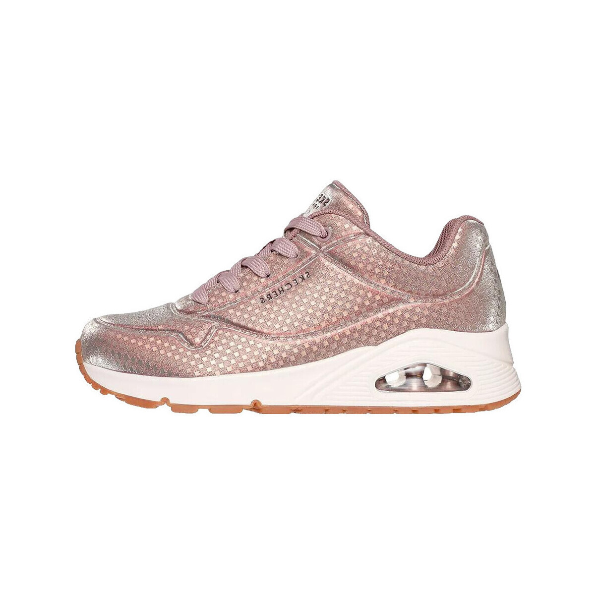 Skechers  Baskets  Uno Disco Nite paillettes rose doré  Růžová