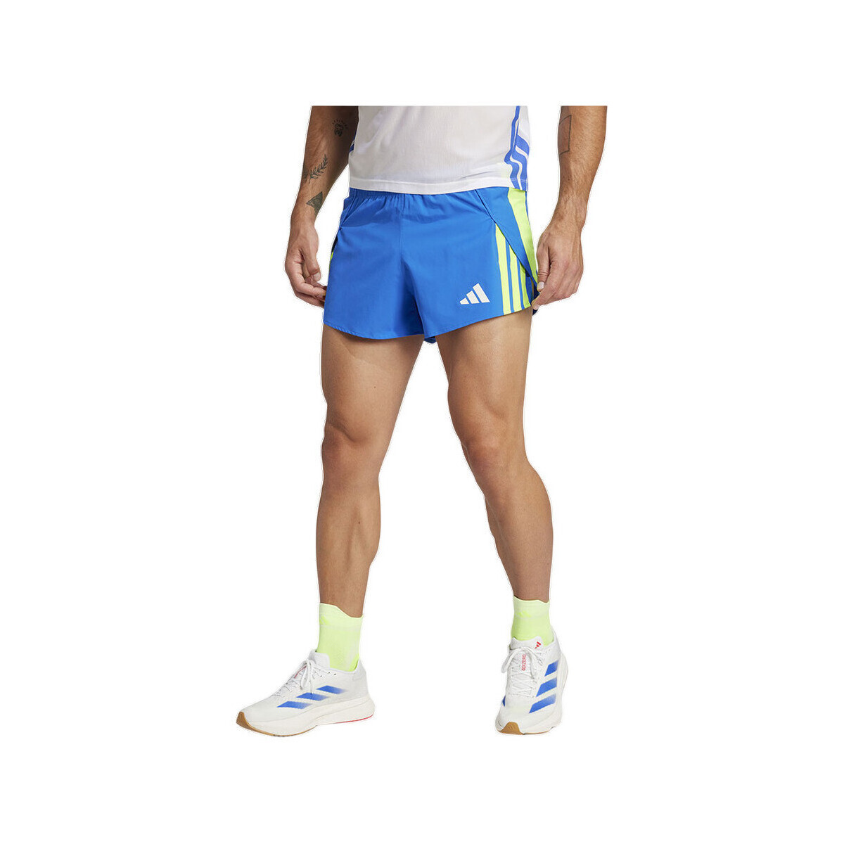 adidas  Shorts  Adizero Retro bleu  Modrá