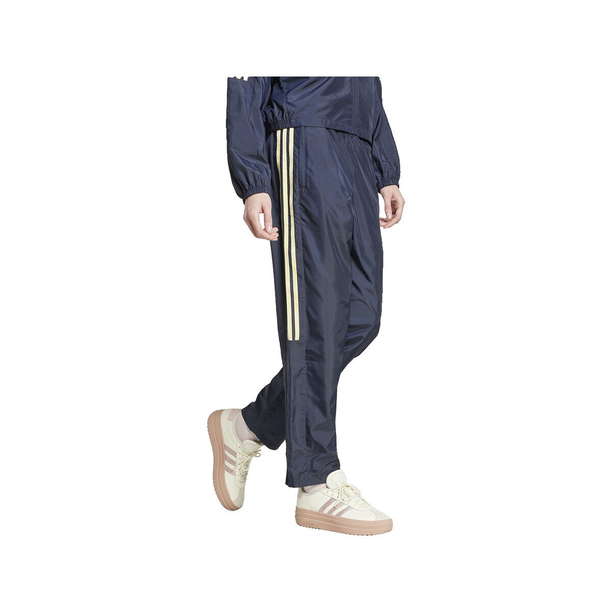 adidas  Pantalon de survêtement  Tiro Cut 3 Stripes taille haute  Modrá
