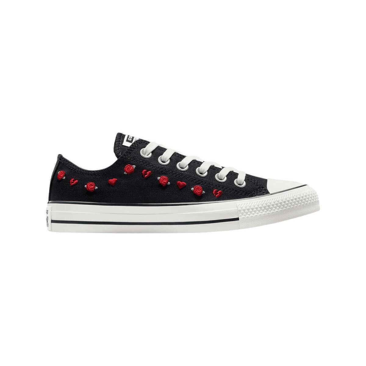 Converse  Baskets  Chuck Taylor All Star Hi toile  Černá