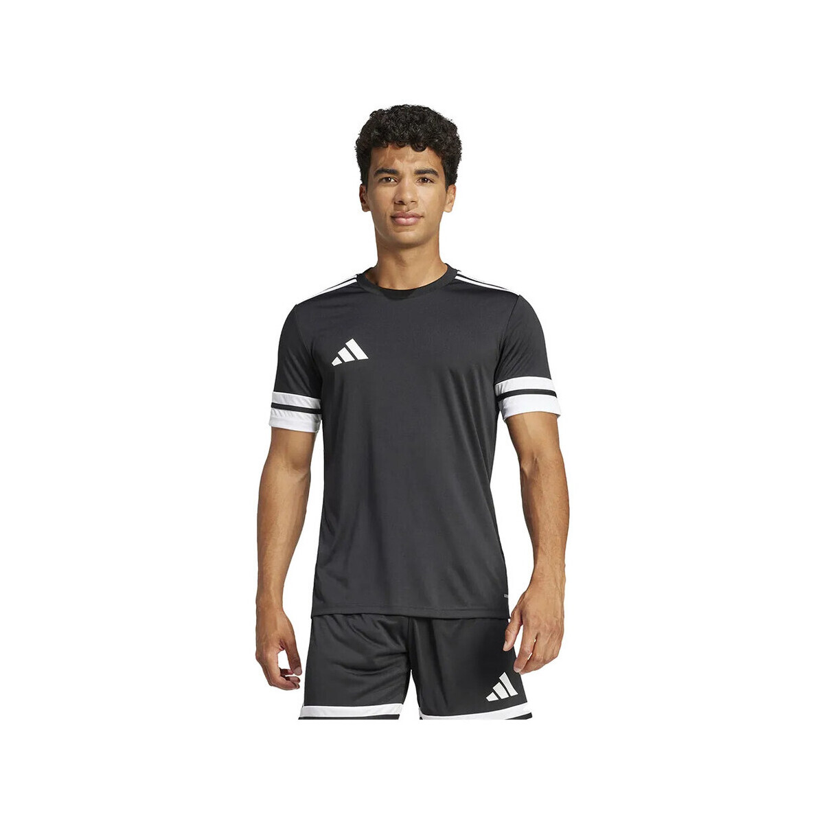 adidas  T-shirt  Squadra 25 polyester recyclé  Černá