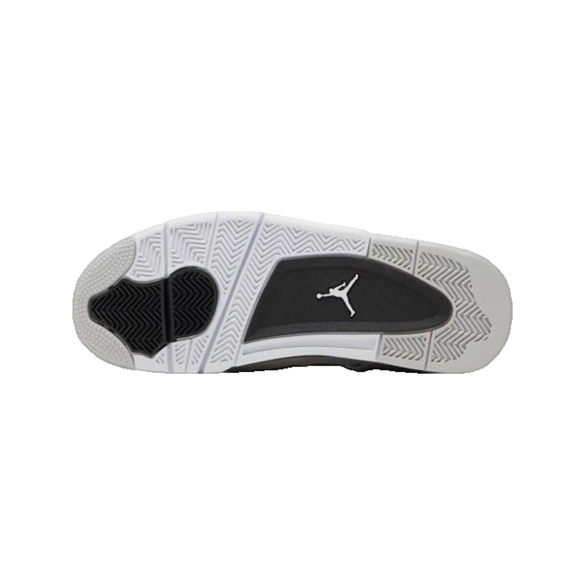 Nike  Baskets  Air Jordan 4 Military Black cuir  Černá