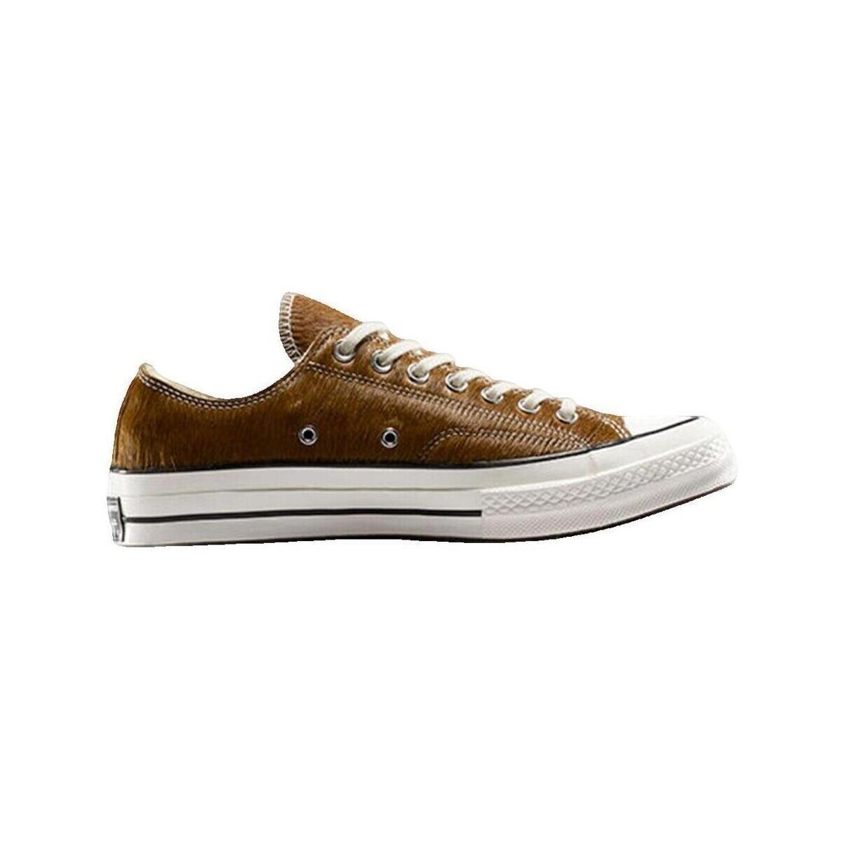 Converse  Baskets  Chuck 70 cuir  Hnědá