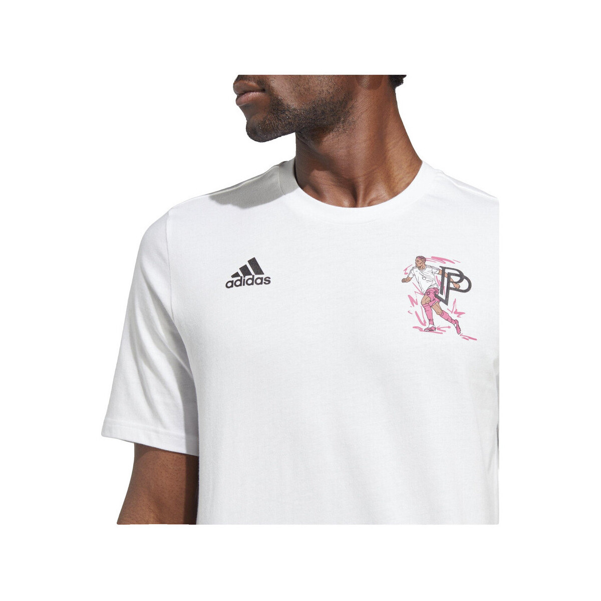 adidas  T-shirt  Pogba Icon Graphic coton  Bílá