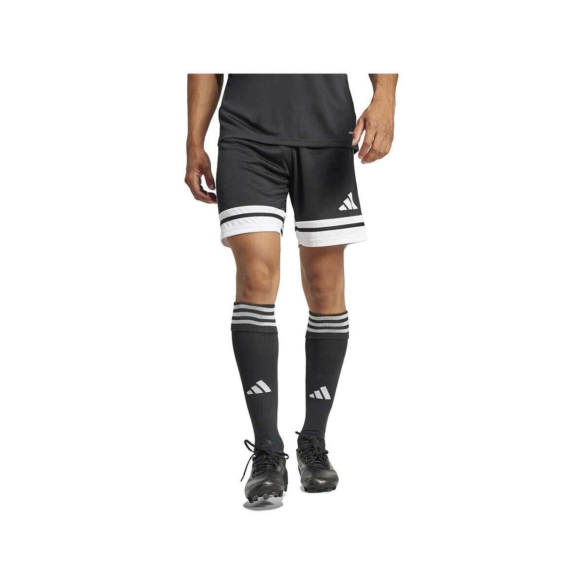 adidas  Shorts  Squadra 25 100% recyclés  Černá