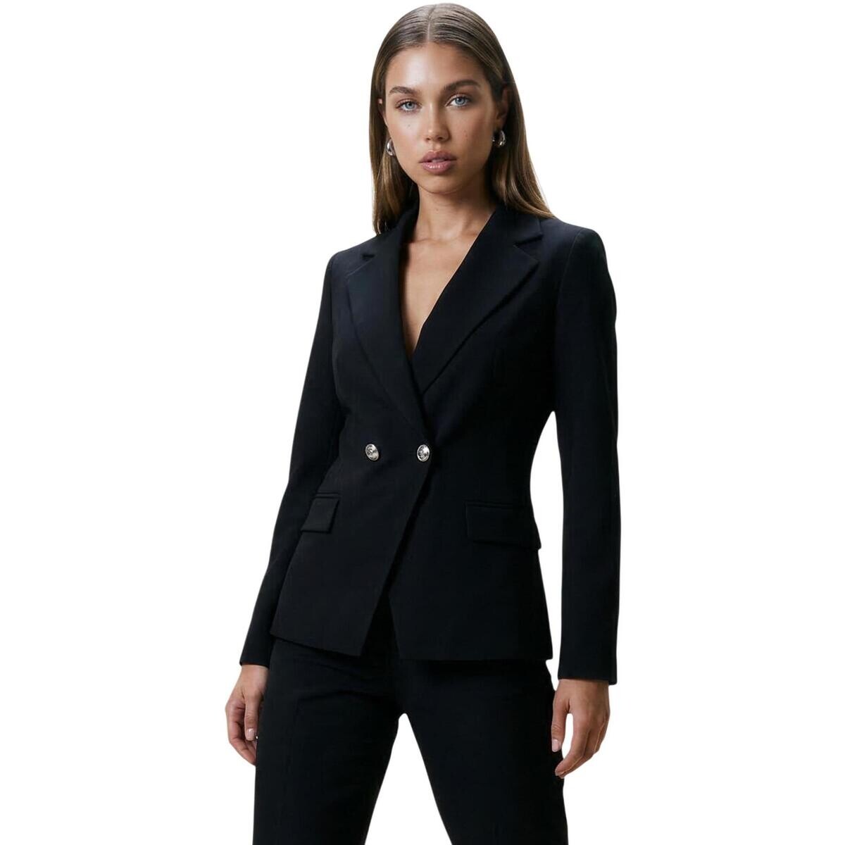 I Am  Blazer Bottoni Oro PE26198  Černá