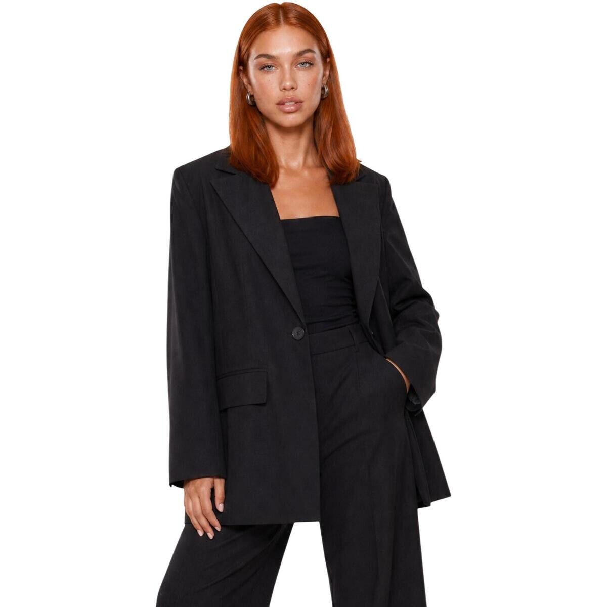 I Am  Blazer Lycra Pizzo PE26063  Černá