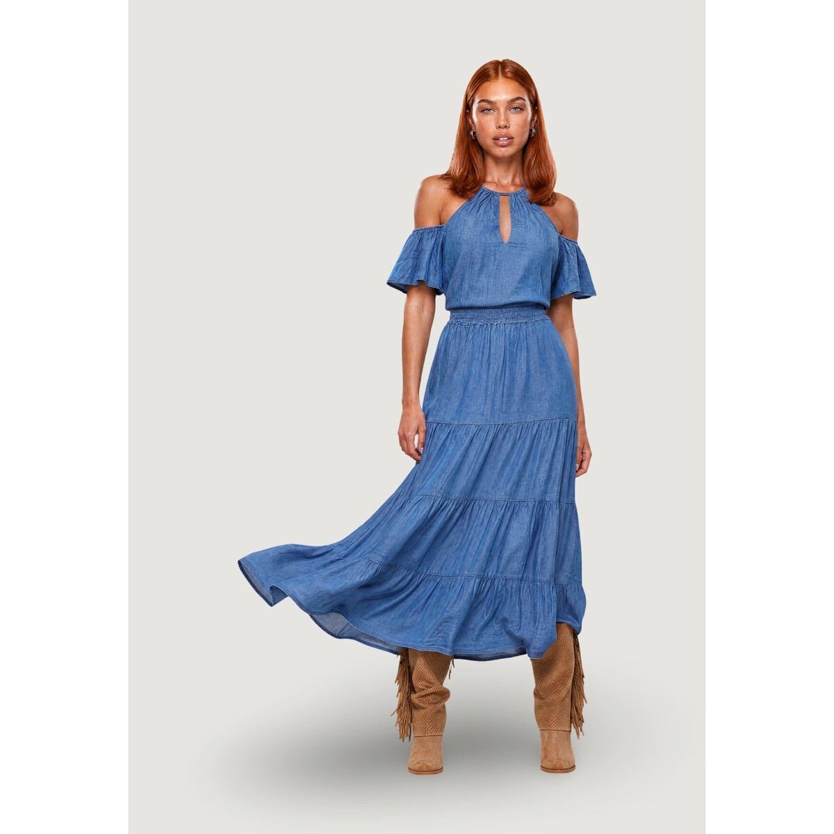 I Am  GONNA CHAMBRAY 6245  Modrá
