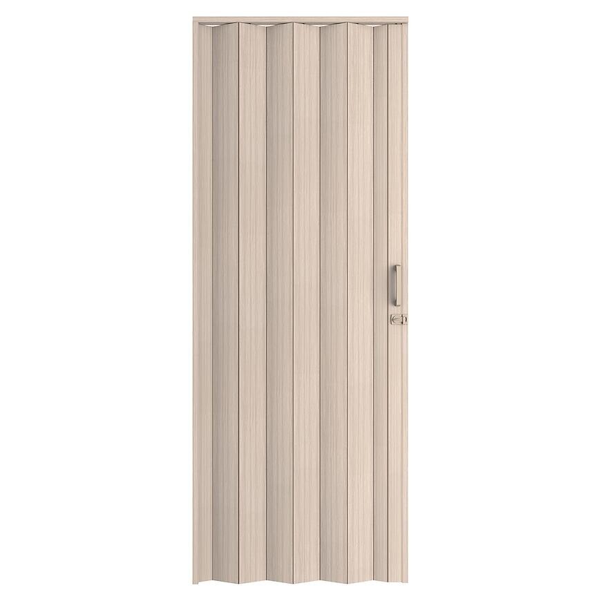 Shrnovací dveře PVC Milano Roble Glacial