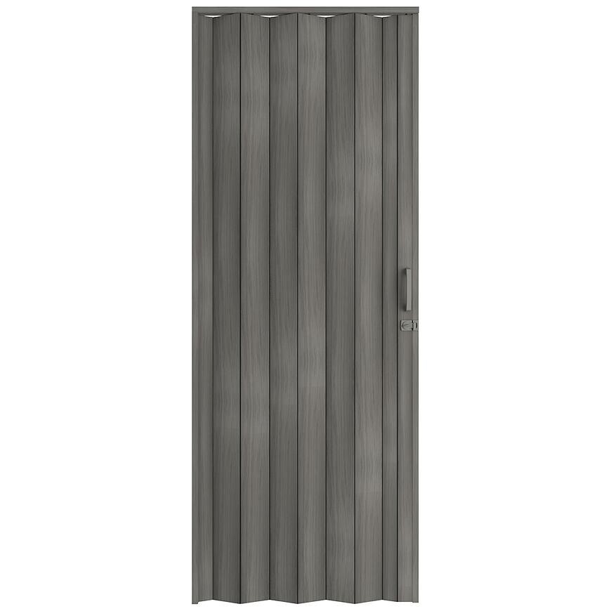 Shrnovací dveře PVC Milano Roble Carbonio