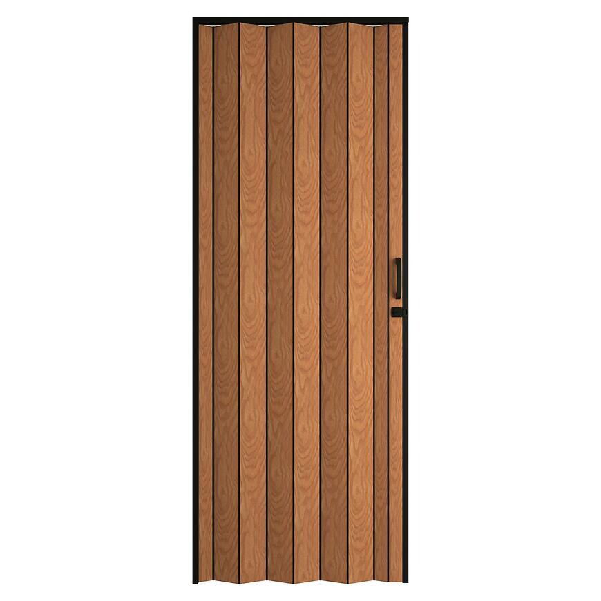 Shrnovací dveře PVC Blacktie Roble Dorado