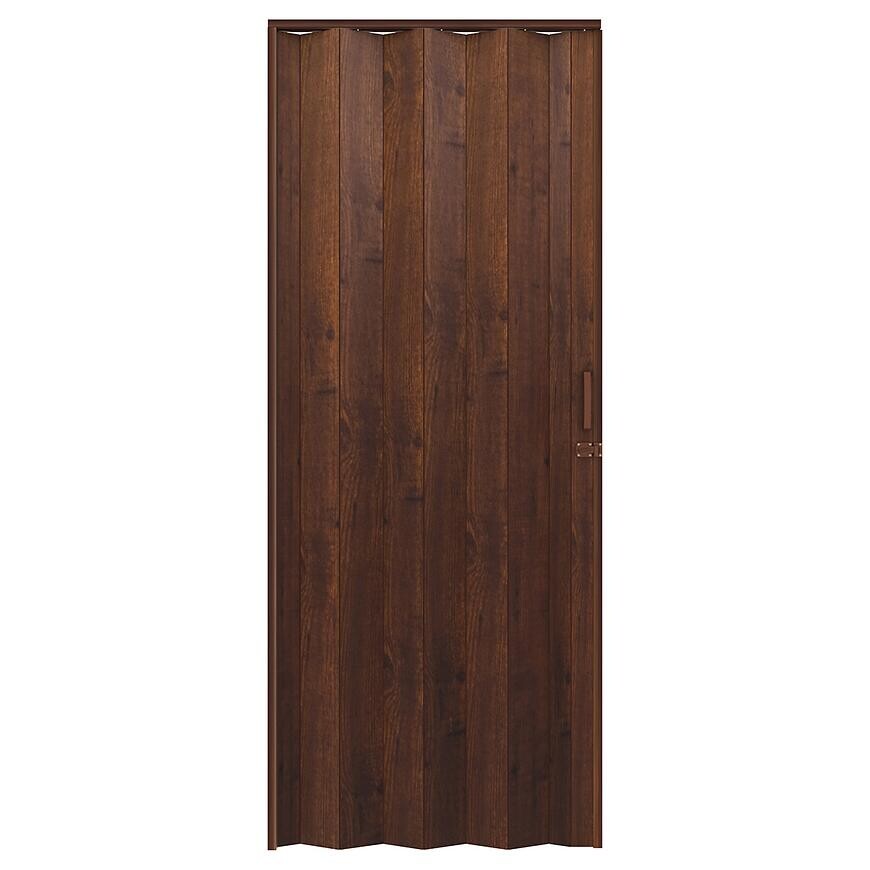 Shrnovací dveře PVC Amalfi Plus Brown Volcano