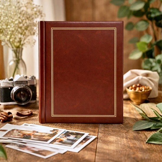 Gedeon Fotoalbum samolepící  23 x 28 cm - 20 fotek - DRS10C Brown