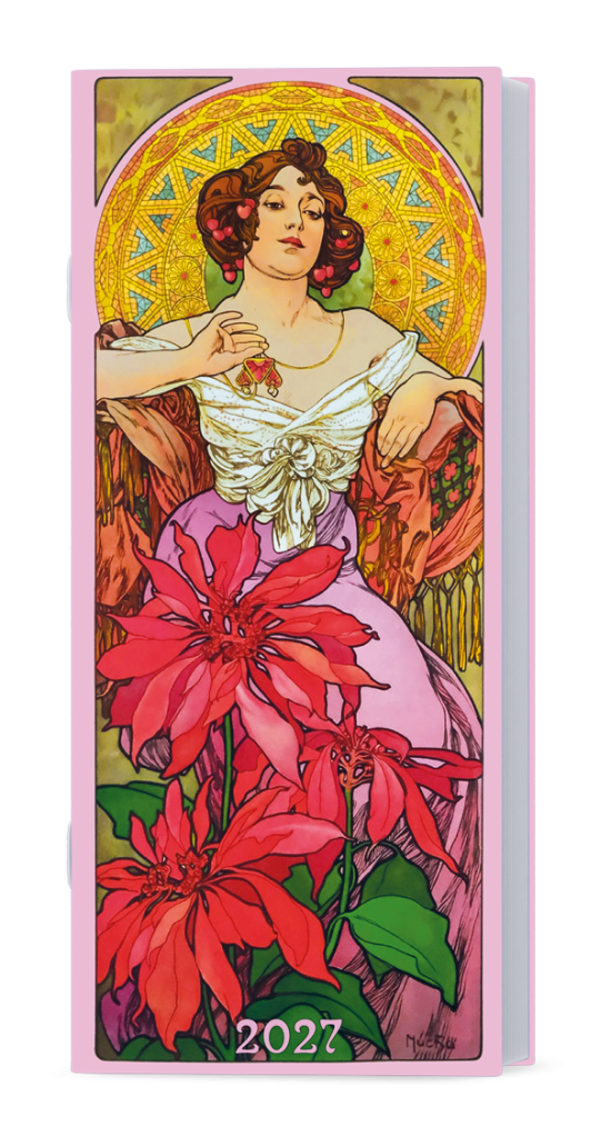 Baloušek Měsíční diář - Božka - Alfons Mucha - mix - BMB9-10-27