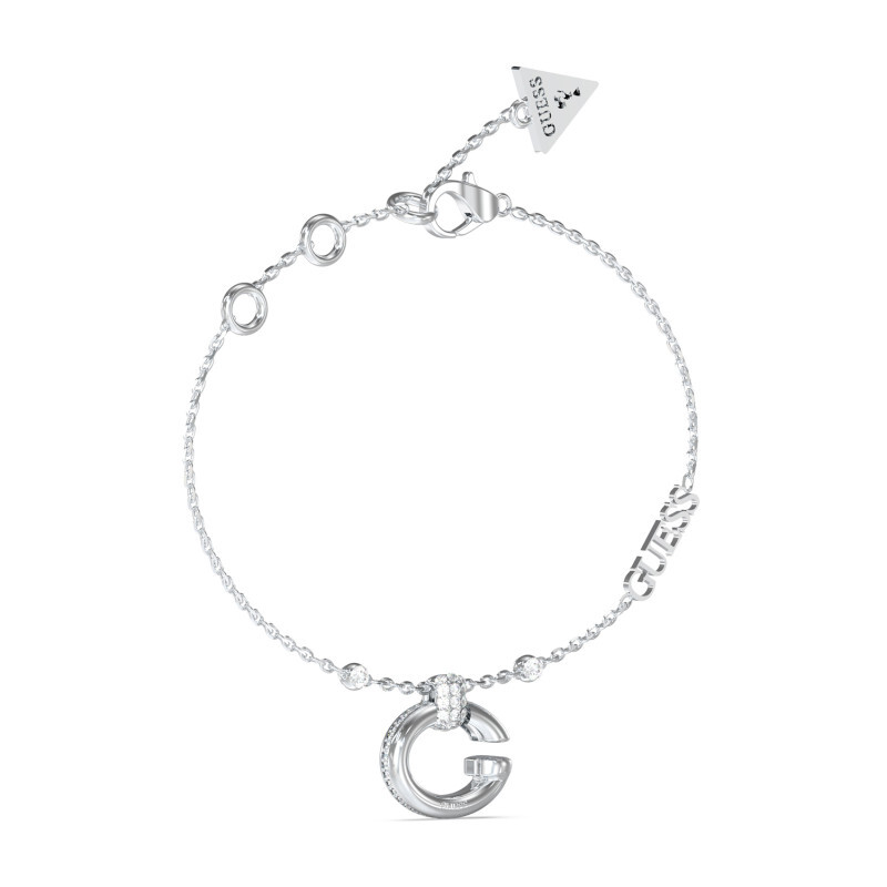 Guess Ocelový náramek se zirkony All Of Us JUBB04519JWRH 18,5 cm