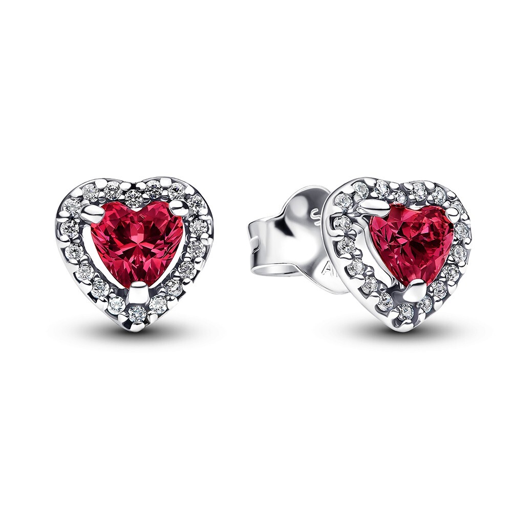 Pandora Romantické srdcové náušnice Timeless 298427C04