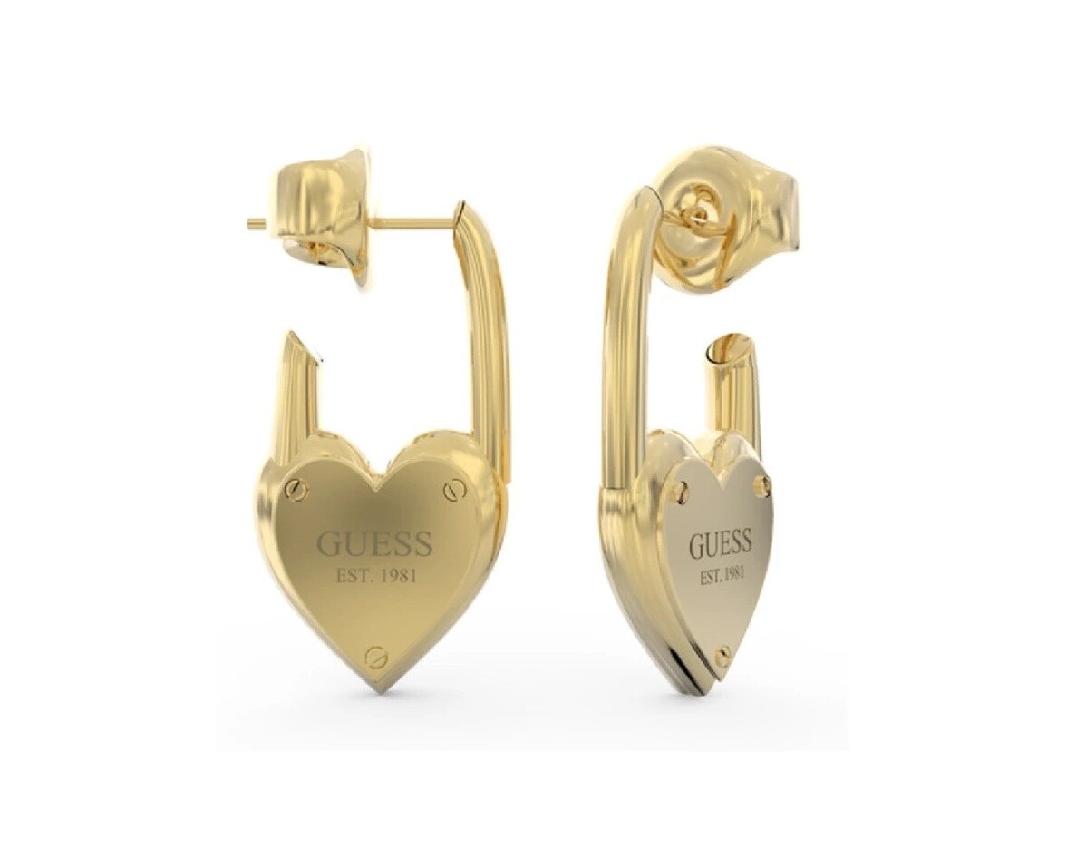 Guess Fashion pozlacené náušnice JUBE04214JWYGT-U