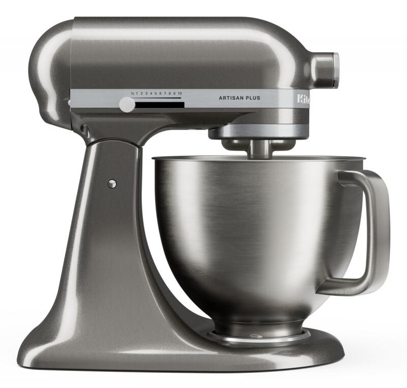 KitchenAid Robot Artisan Plus 5KSM50PKVEMS stříbřitě šedá