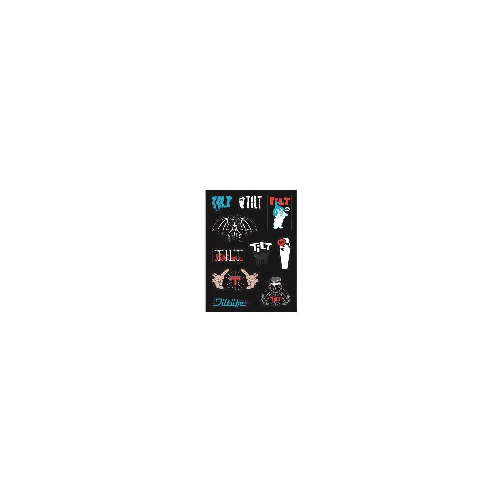 samolepky TILT - Sticker sheet White (WHITE)